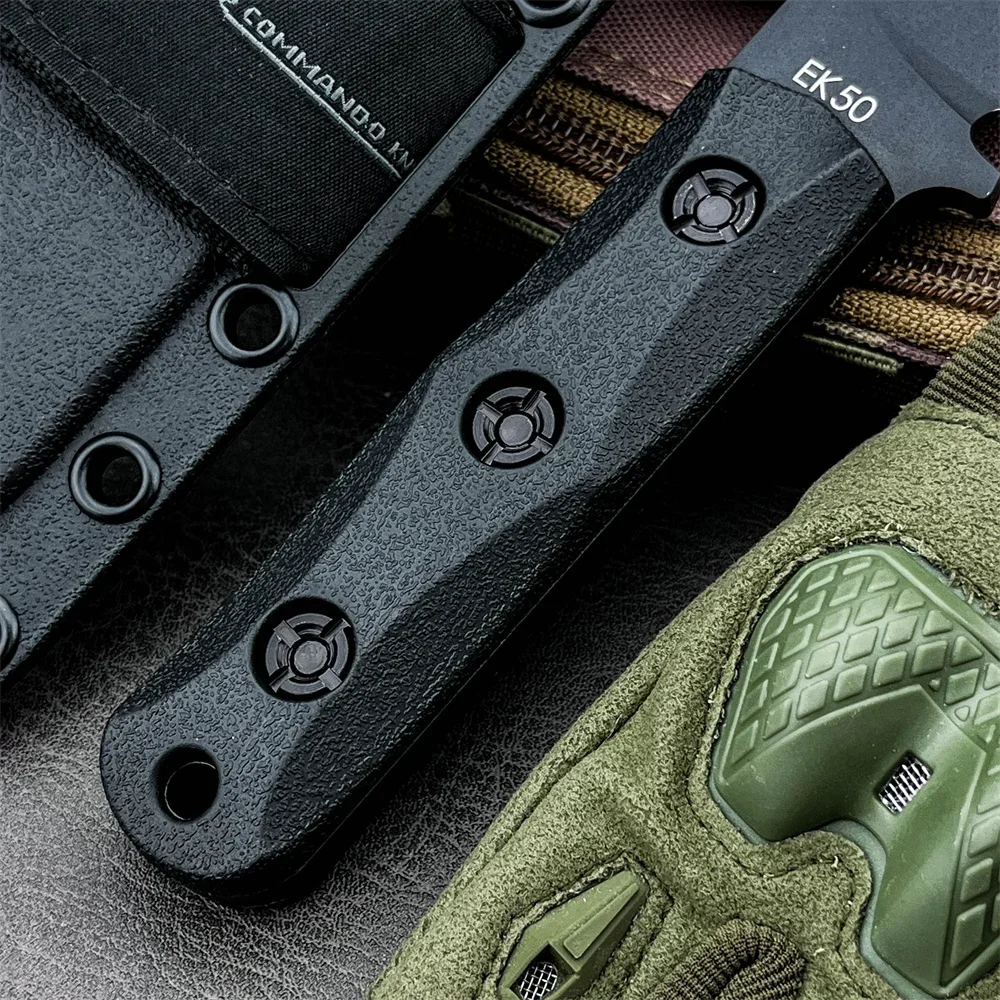 KA‑BAR EK50 칼집이 있는 고정형 칼날 칼 8C - Dive Knife Titanium 리뷰 및 가격