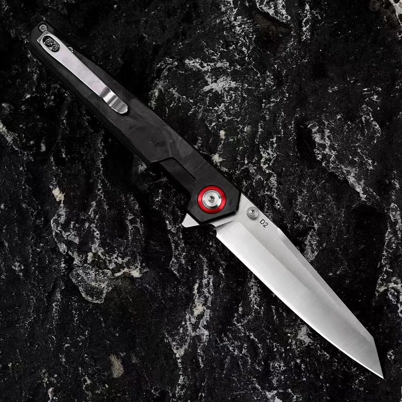 고품질 보커 아웃도어 접이식 나이프 440B 탄토 블레 - Dive Knife Titanium 리뷰 및 가격