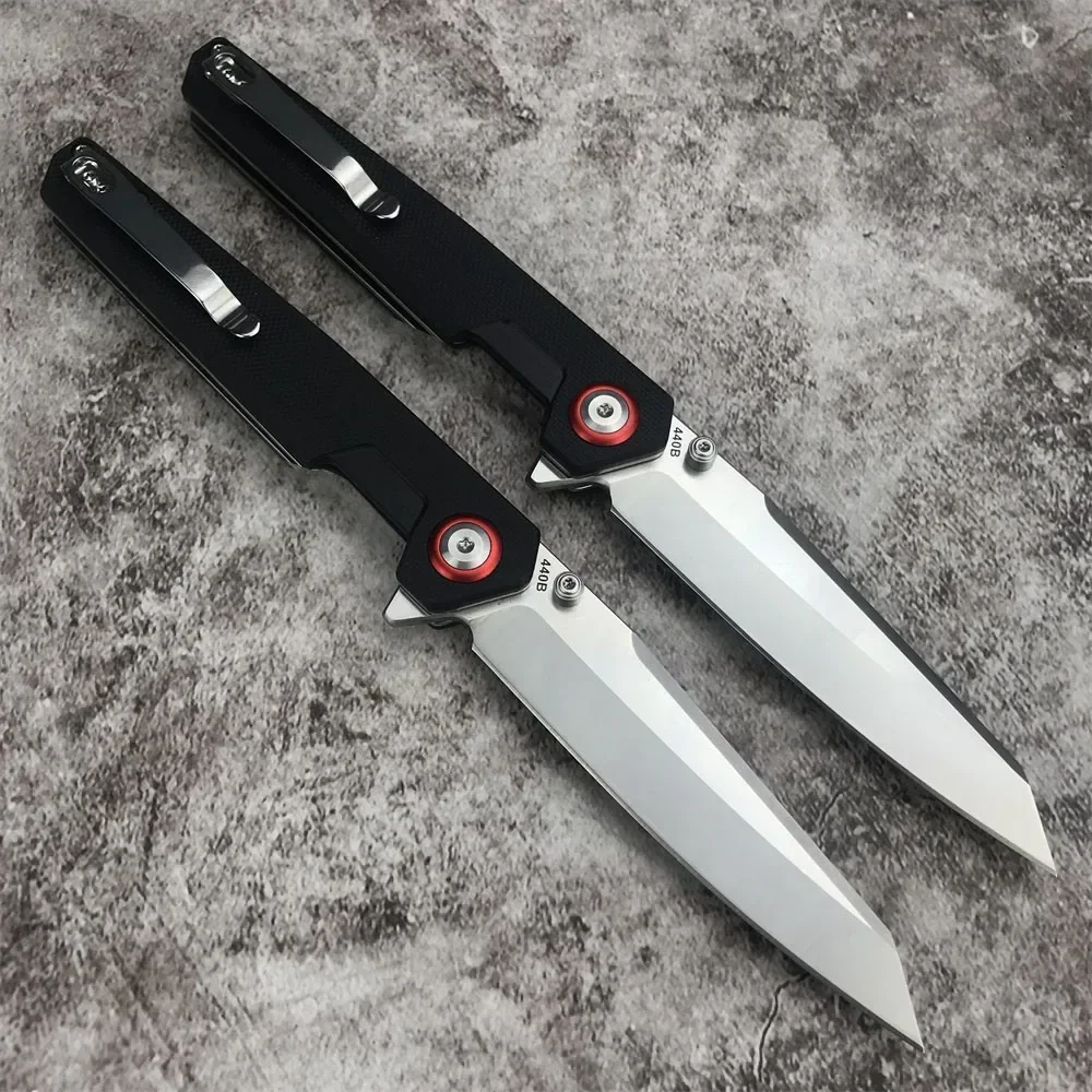고품질 보커 아웃도어 접이식 나이프 440B 탄토 블레 - Dive Knife Titanium 리뷰 및 가격